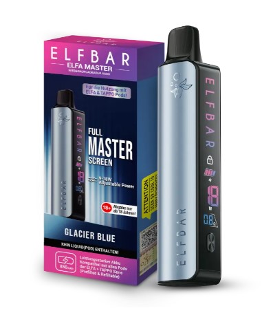 Elfbar Elfa Master Akku Glacier Blue