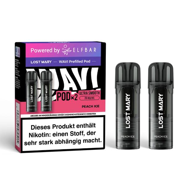 Lost Mary Peach Ice Lost Mary Wavi Pod Peach Ice 20mg