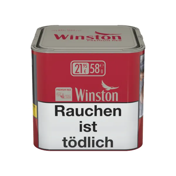 Winston Cigarette Premium Red Tin