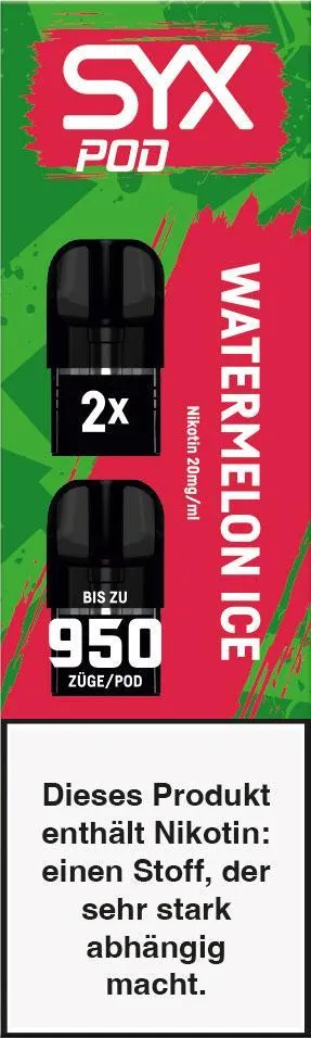 SYX Pod Cartridge Watermelon Ice 20mg