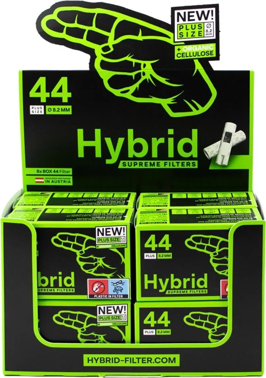 Hybrid Supreme Filters Plus Size Ø 8,2mm 8 x 44 Filter