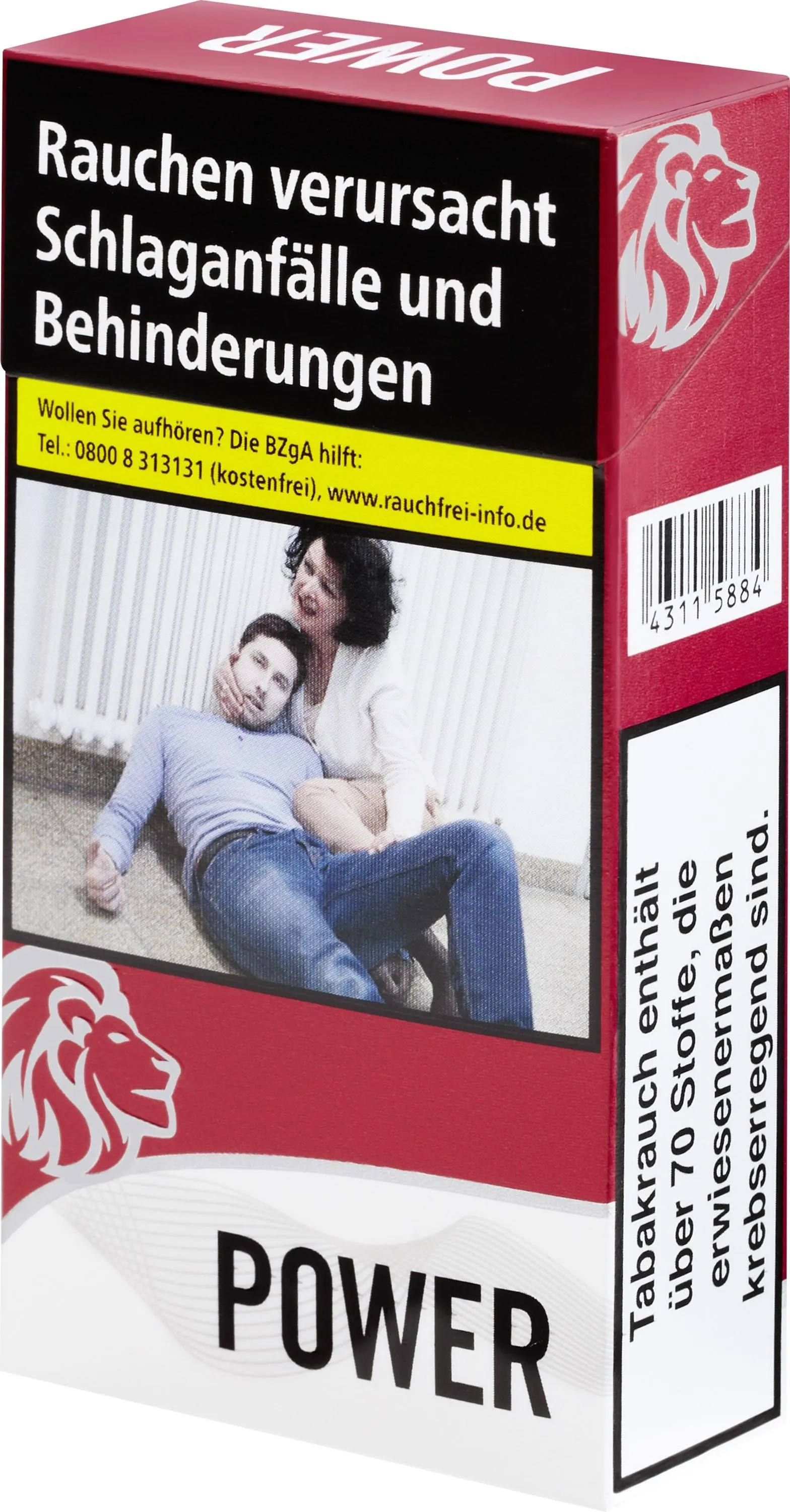 Power Red Long 10 x 20 Zigaretten