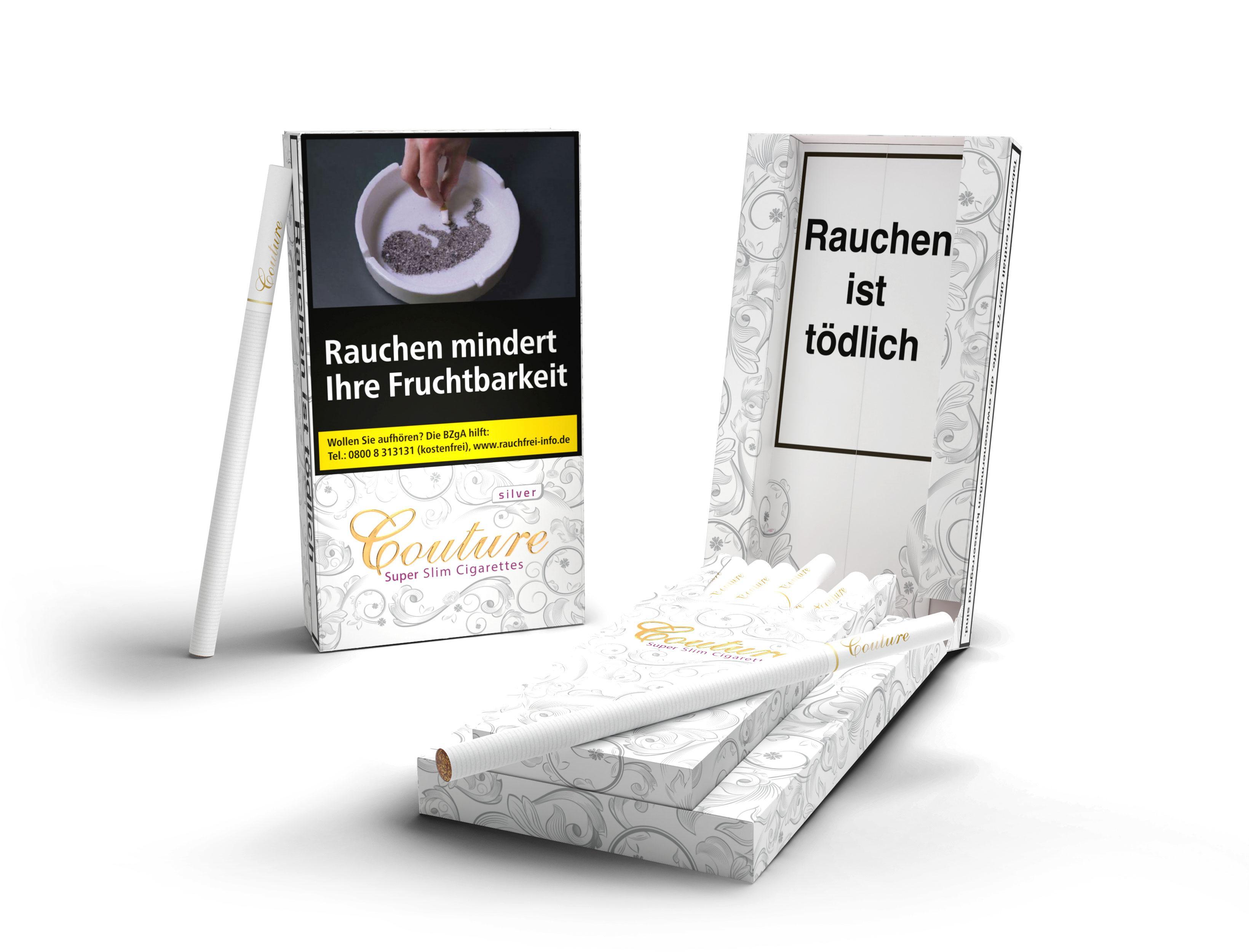 Couture Silver 10 x 20 Zigaretten