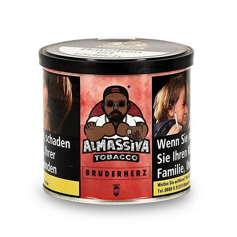 Al Massiva Tobacco Bruderherz 1 x 200g Shishatabak Al Massiva Tobacco Bruderherz 1 x 200g Shishatabak
