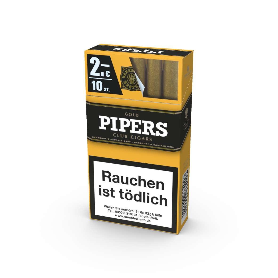 Pipers Little Cigars Gold Zigarren