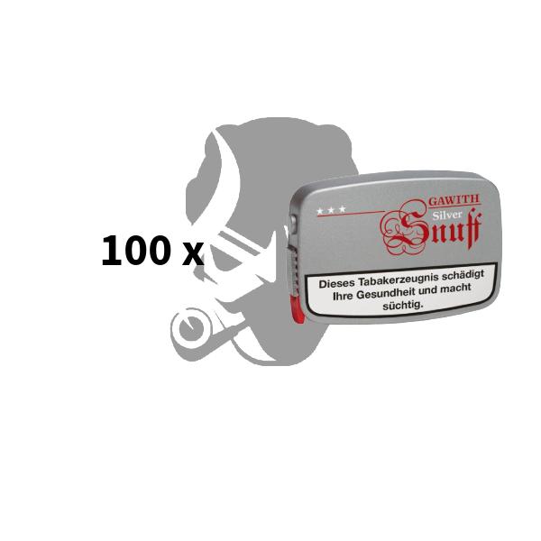 101172 Gawith Silver Snuff Bundle 100 x 10g