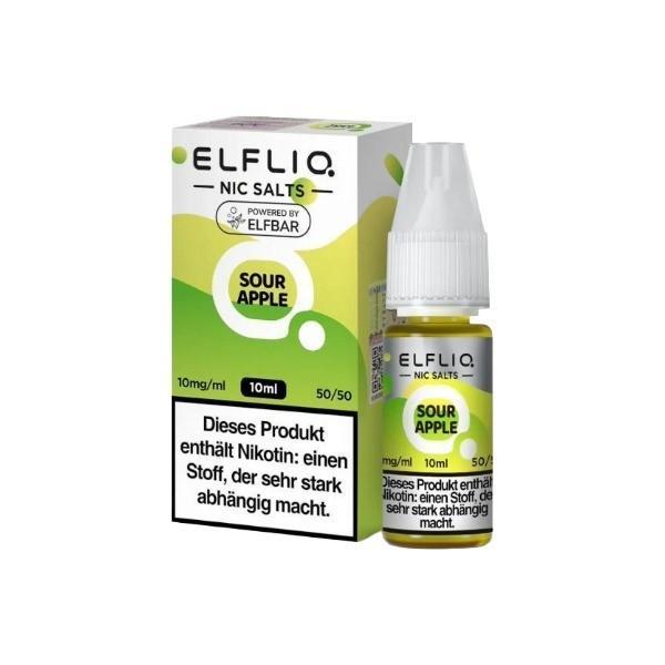 ELFLIQ - Sour Apple 10 mg/ml - 10ml Liquid ELFLIQ - Sour Apple 10 mg/ml - 10ml Liquid