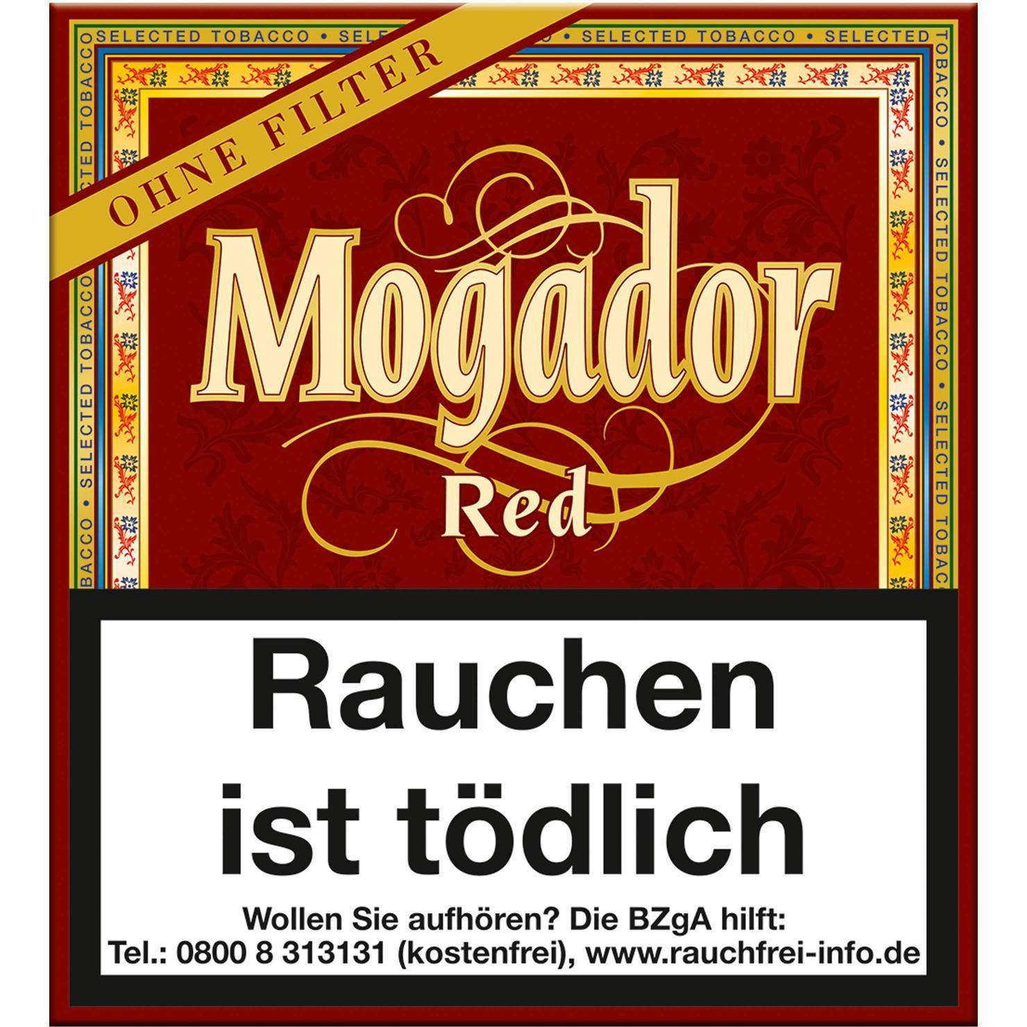 Mogador Red ohne Filter 10 x 20 Zigarillos 20St