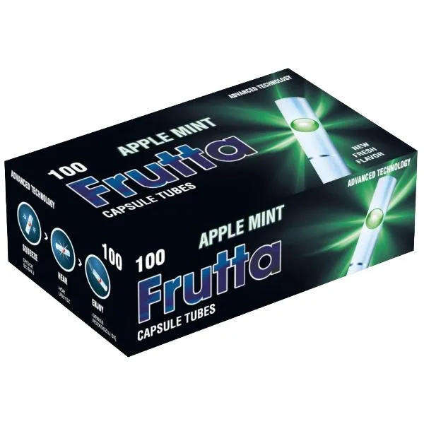Frutta Hülsen mit Kapsel Apple/Mint 1 x 100 Stück