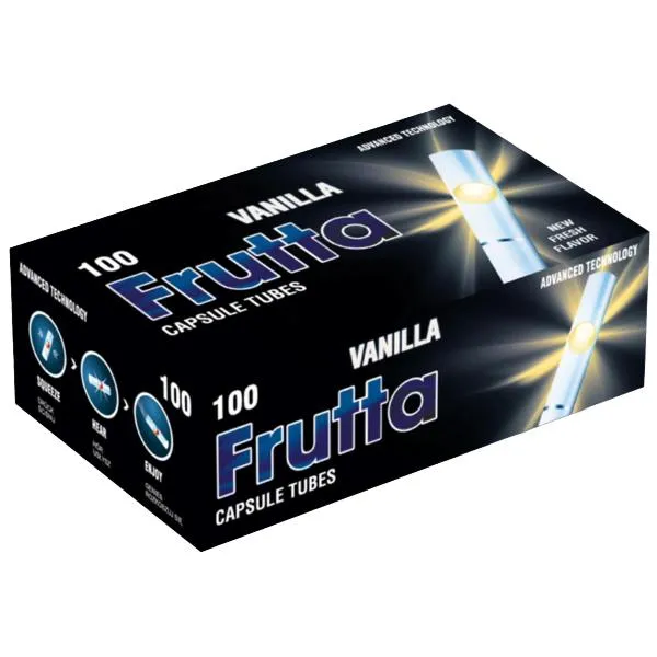 Frutta Hülsen mit Kapseln Vanilla 1 x 100 Stück