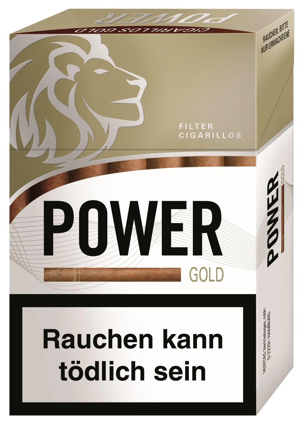 Power Gold Cigarillos 10 x 17 Zigarillos