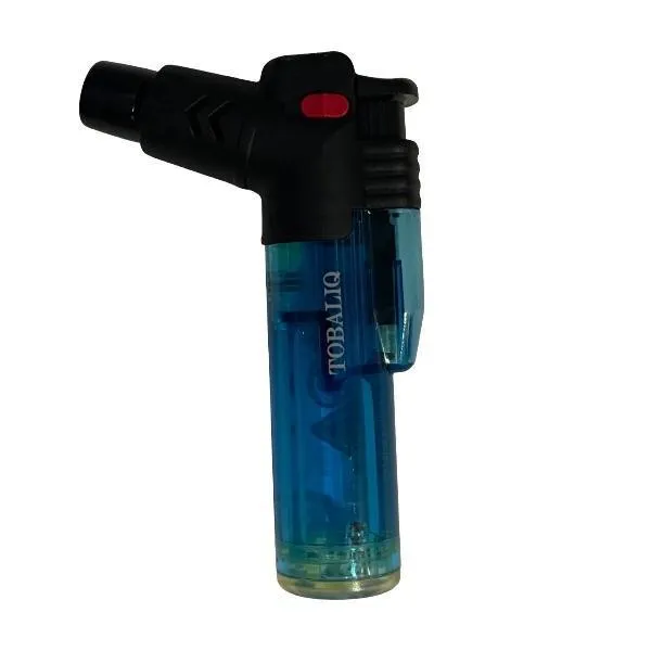 Tobaliq Jet Flame Brenner X2 Hellblau 1 Feuerzeug