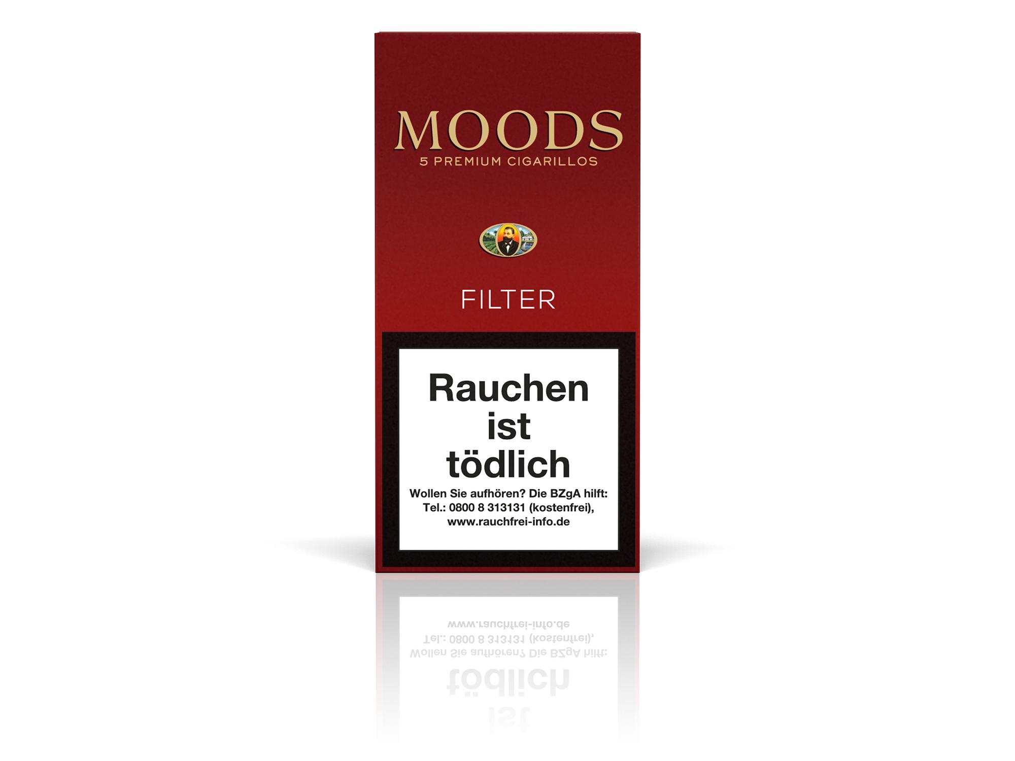 Dannemann Moods Filter 10 x 5 Zigarillos
