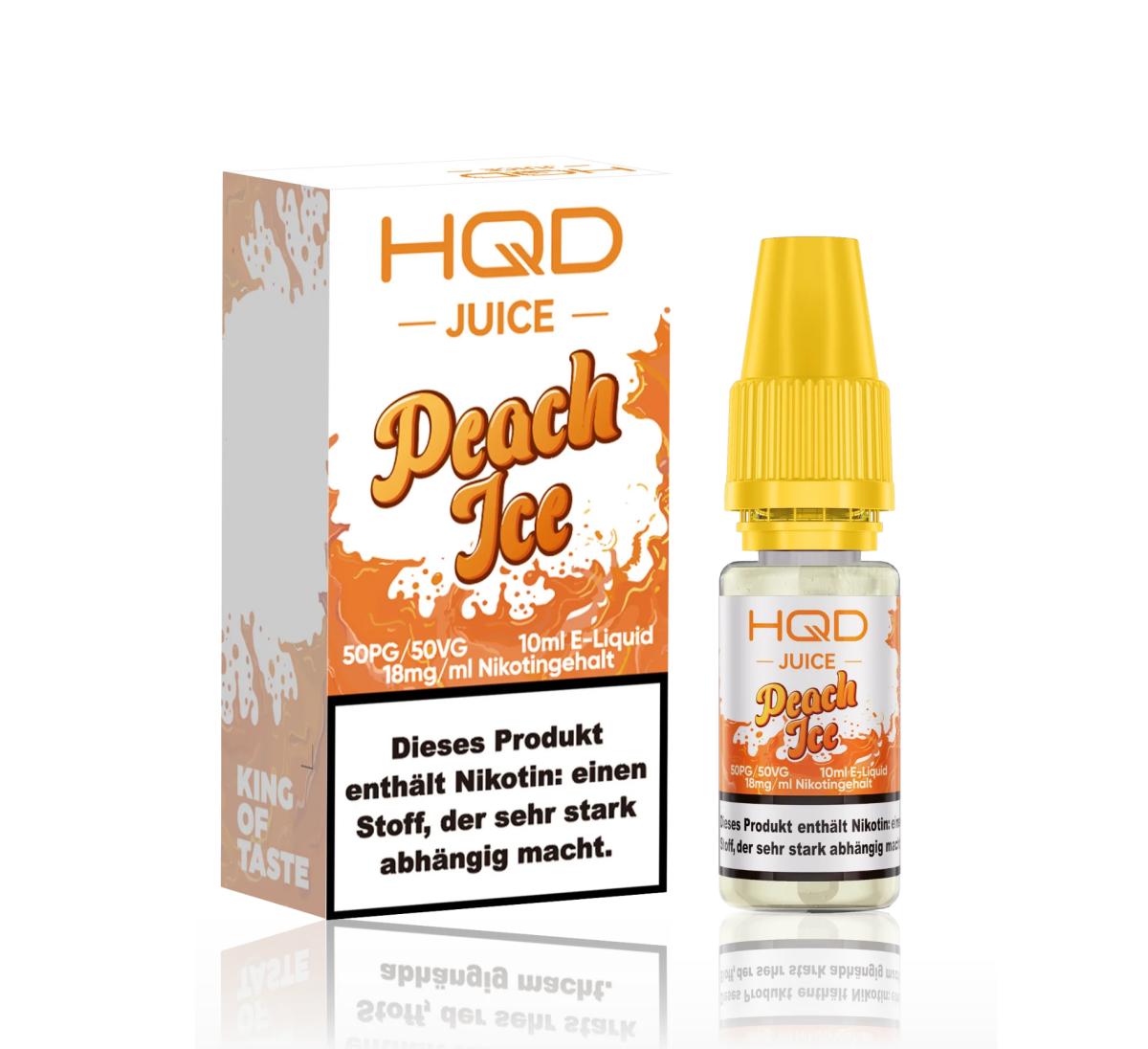HQD Juice Peach Ice 18mg/ml HQD Juice Peach Ice 18mg/ml