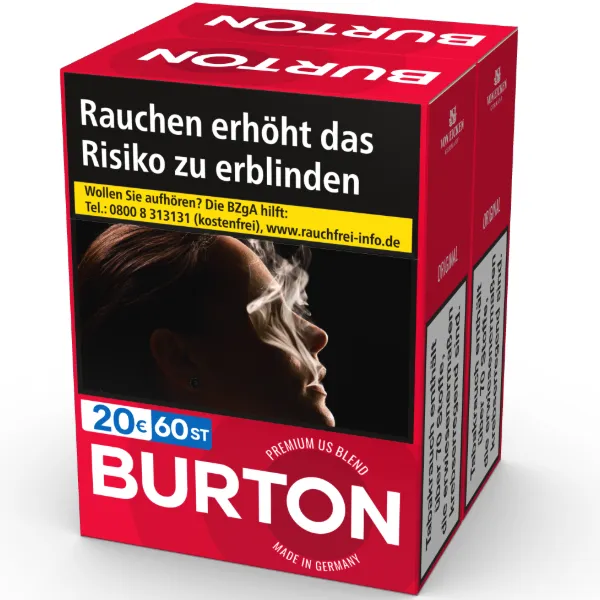 Burton Original Duo Pack 4 x 60 Zigaretten
