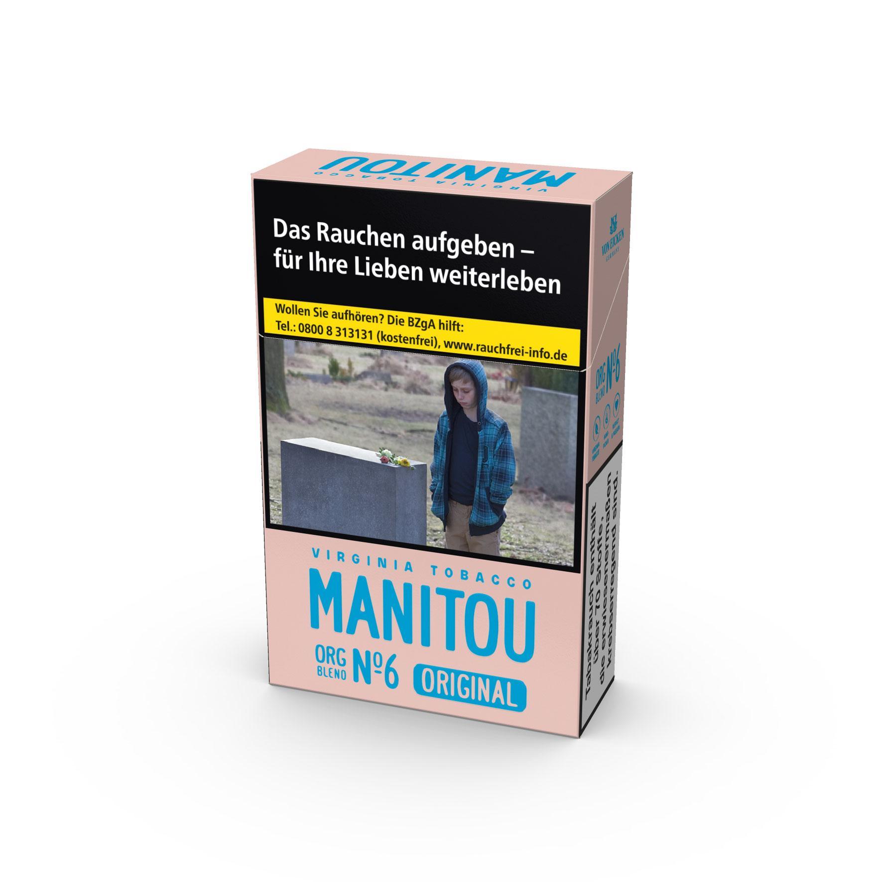 Manitou Organic Blend Pink No6 10 x 20 Zigaretten