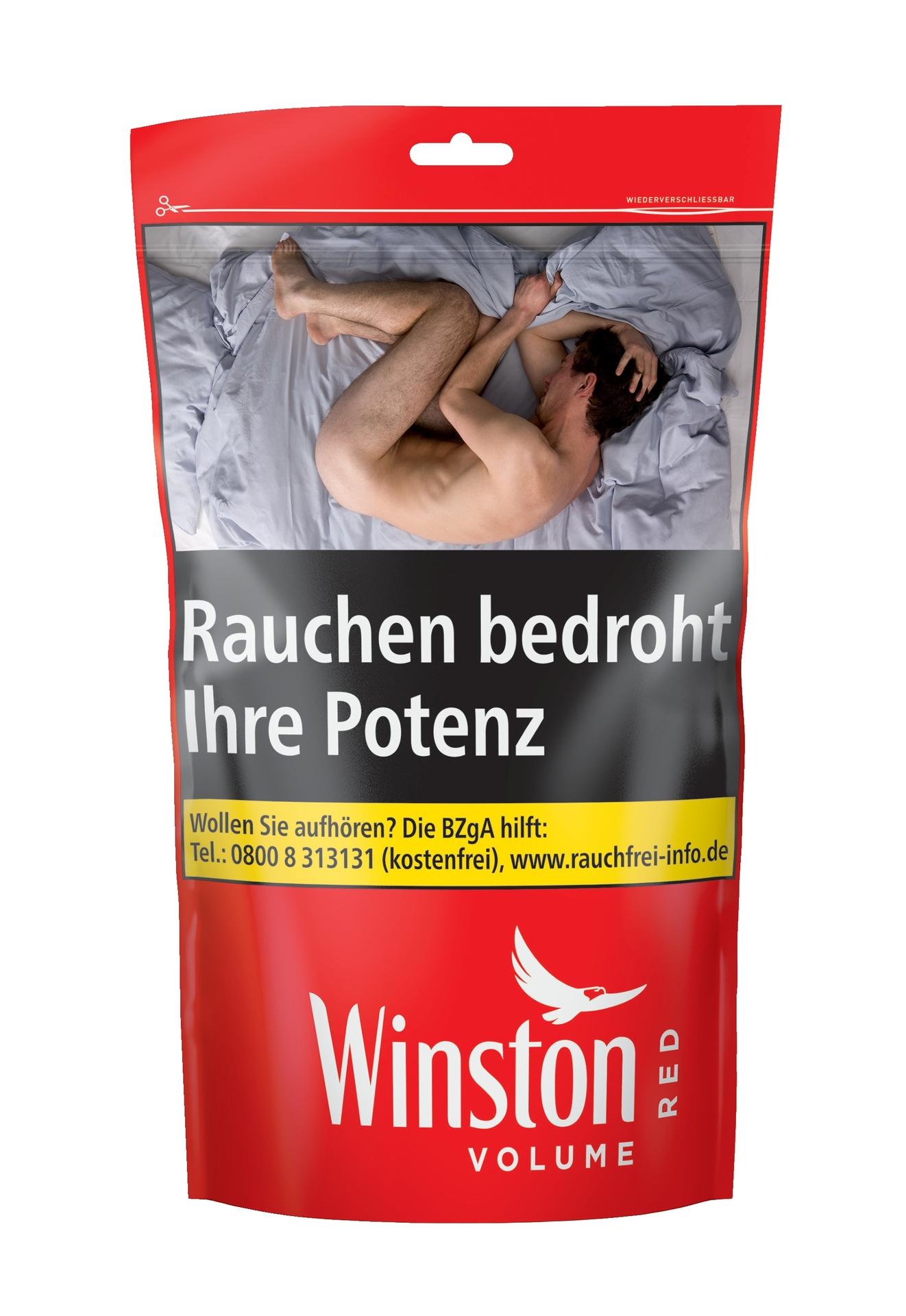 Winston Red Tabak Beutel 1 x 105g Tabak