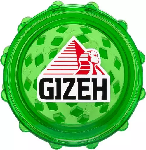 GIZEH Plastic Grinder grün 60mm 2 teilig 1 Stück