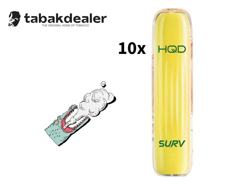 HQD SURV Mambo E-Shisha 10 Stück
