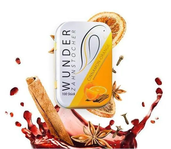Wunder Zahnstocher Cinnamon Orange