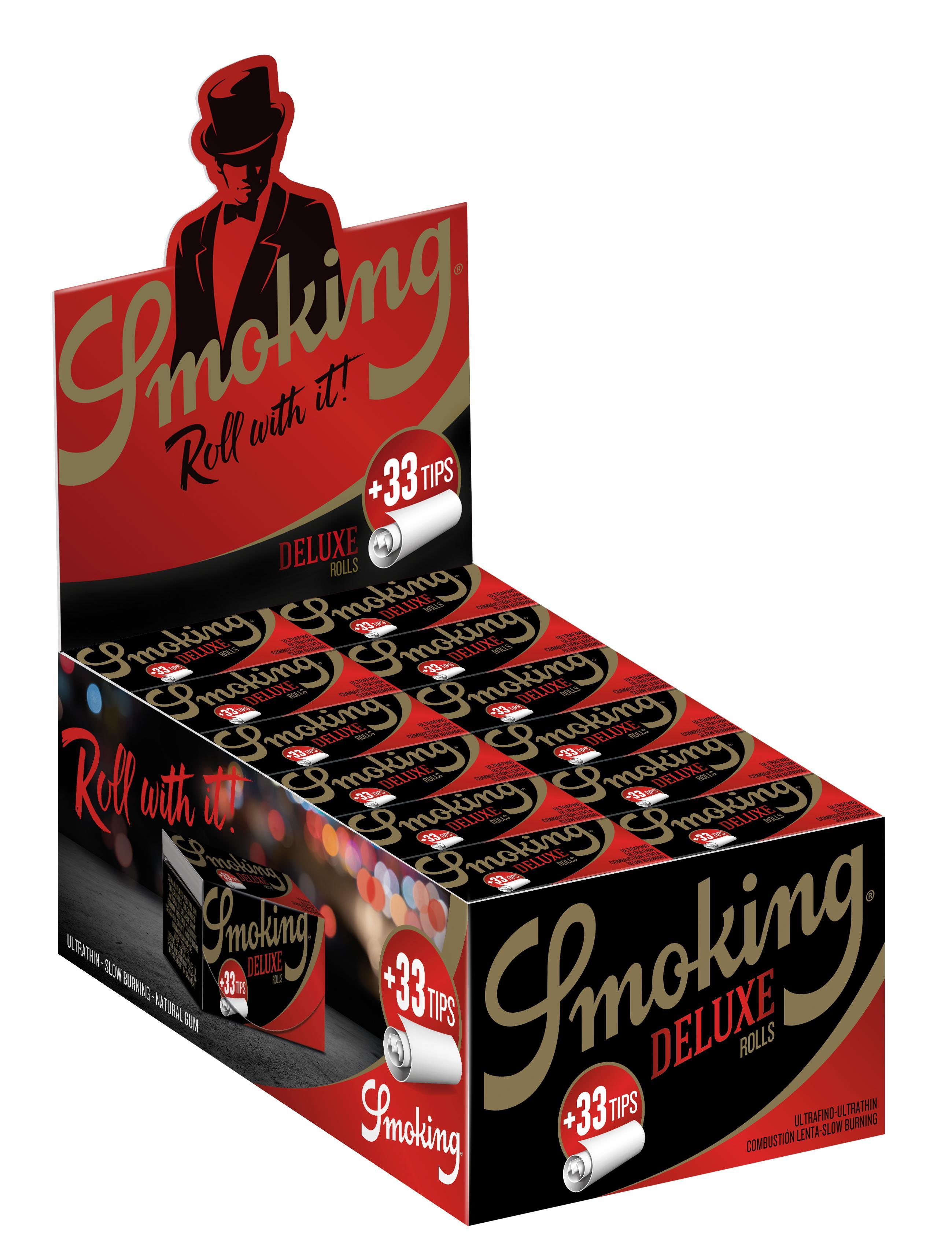 Smoking Deluxe Roll + Tips 24 Stück