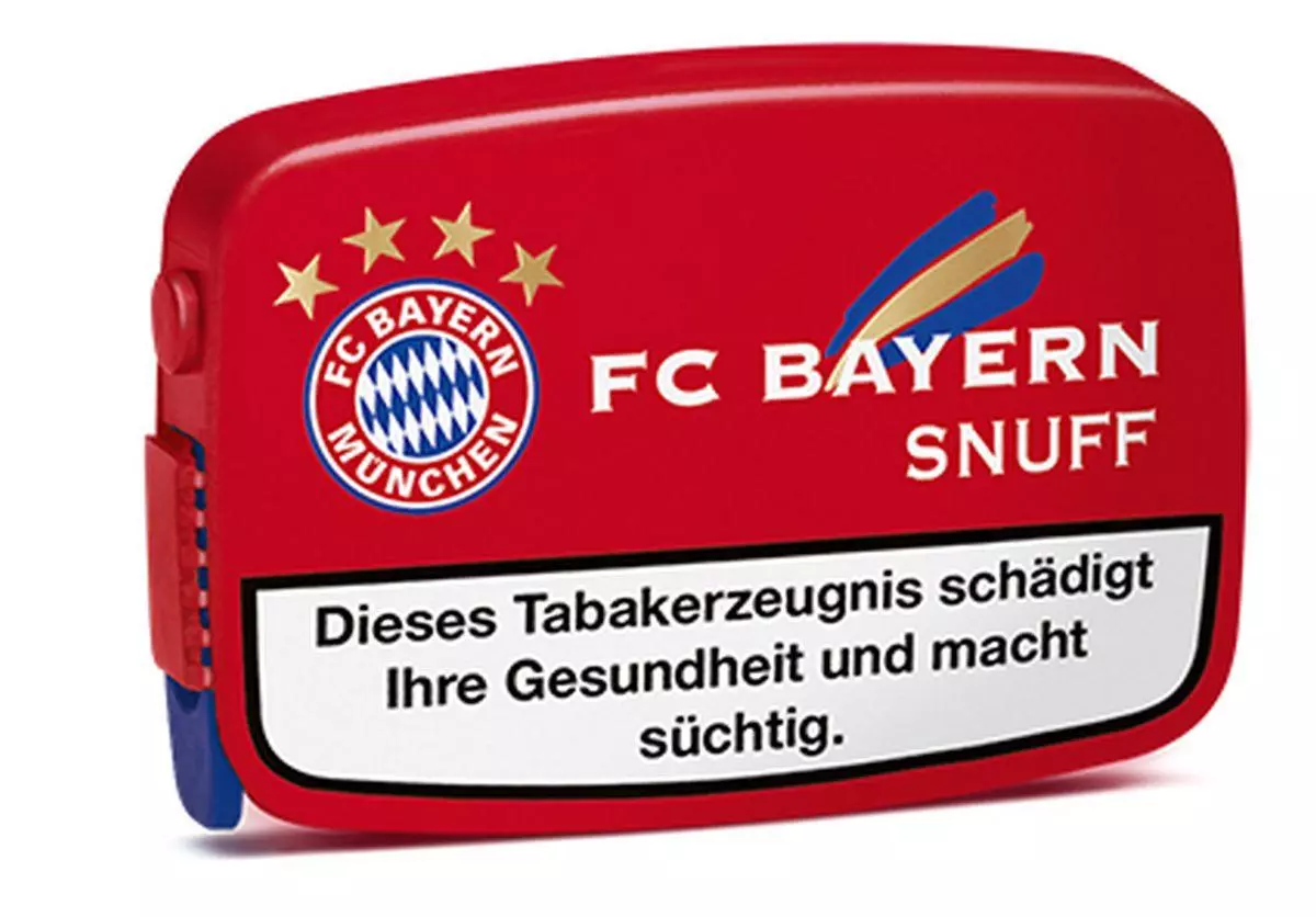 FC Bayern Snuff 10 x 10g Dosen