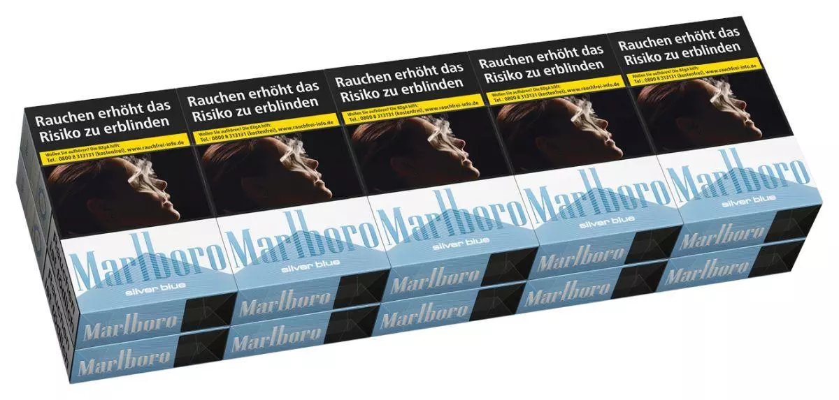 Marlboro Silver Blue 10 x 20 Zigaretten