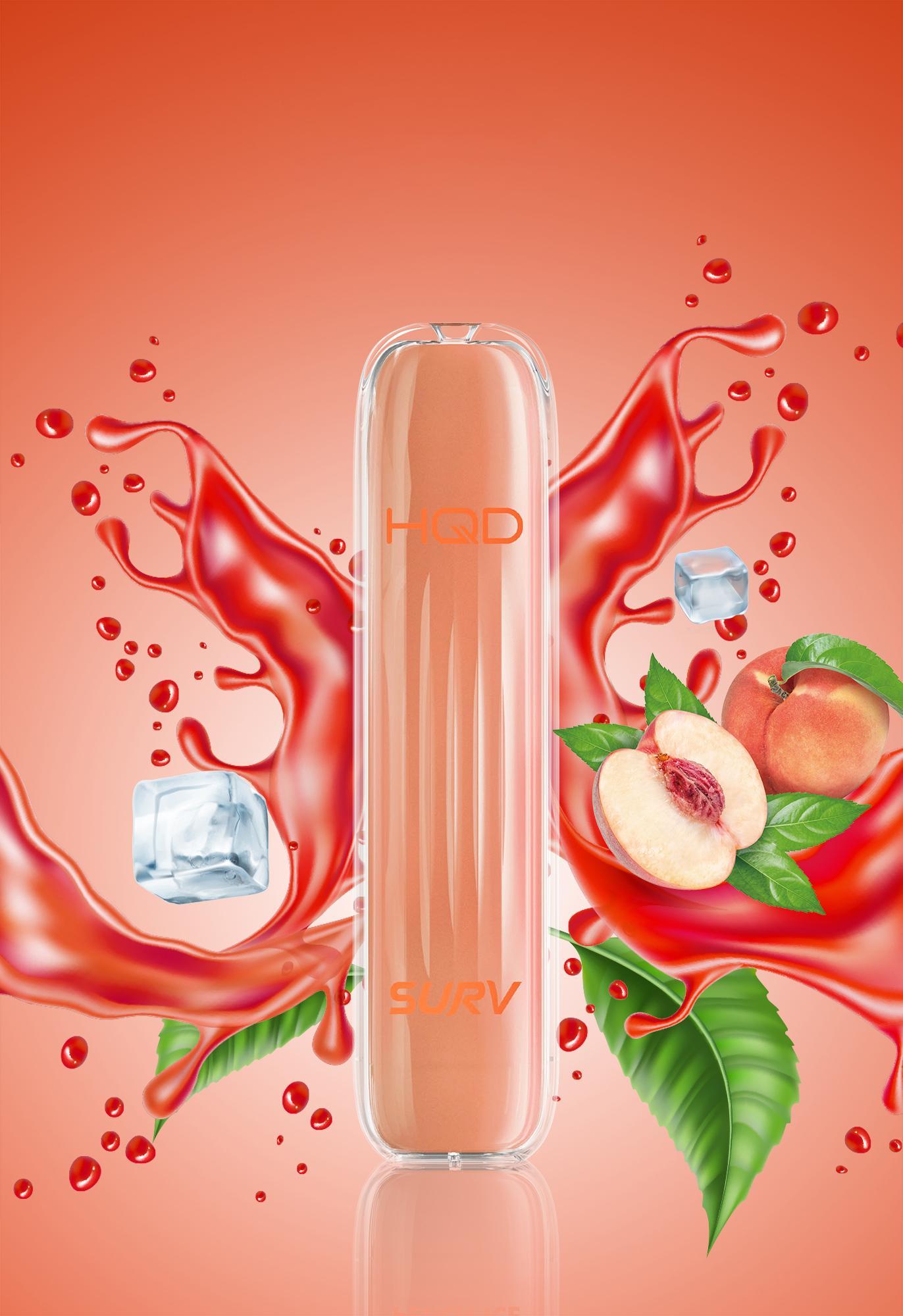 HQD SURV Ice Mango E-Shisha Einweg 18mg/ml Nikotin