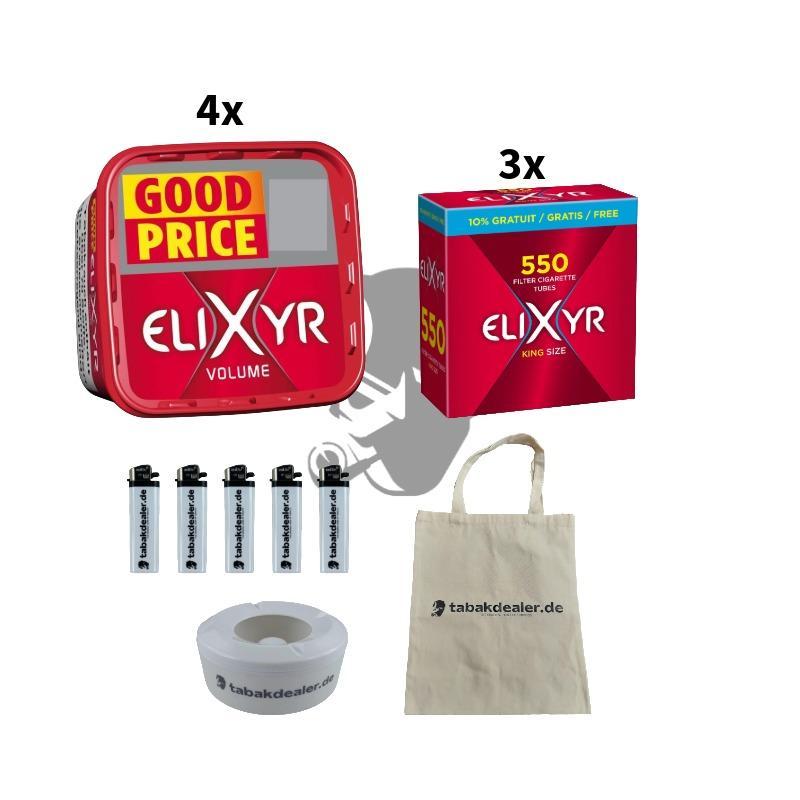 4x Elixyr Volumen Tobacco Box 245g 