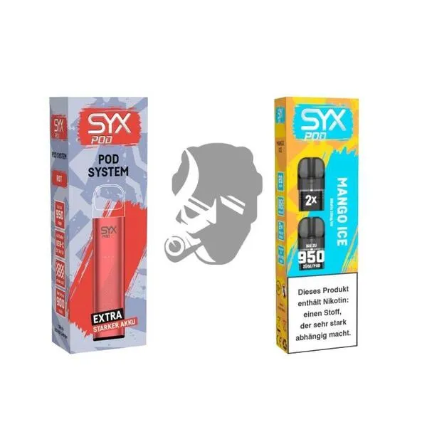 SYX Pod Red + Mango Ice