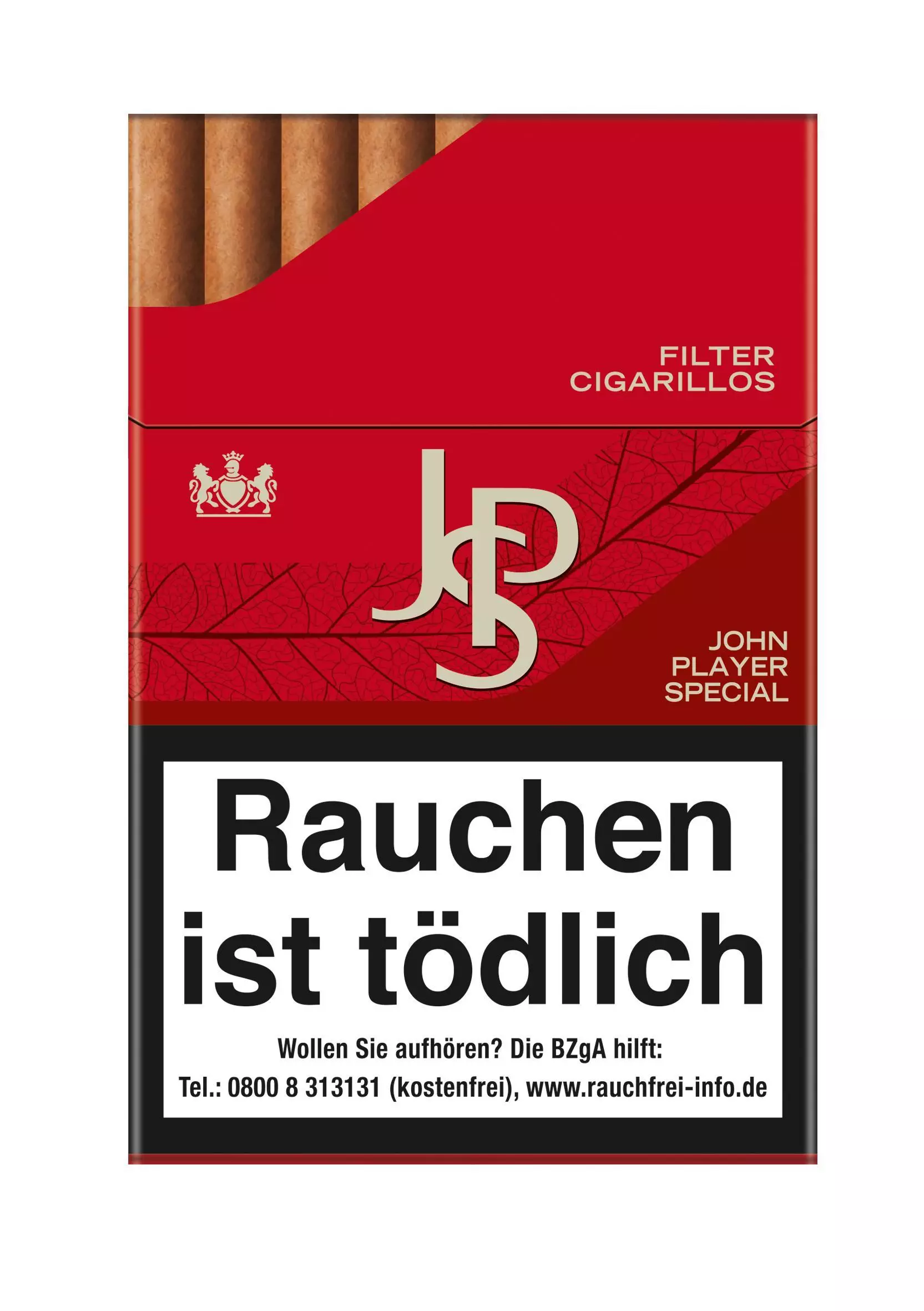 John Player Special Red Filter Zigarillos 10 x 17 Zigarillos
