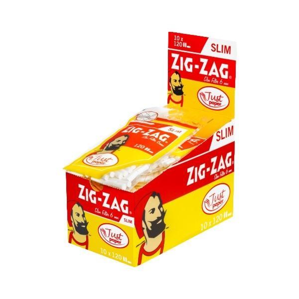 ZIG-ZAG Slim Just Paper Filter 6mm