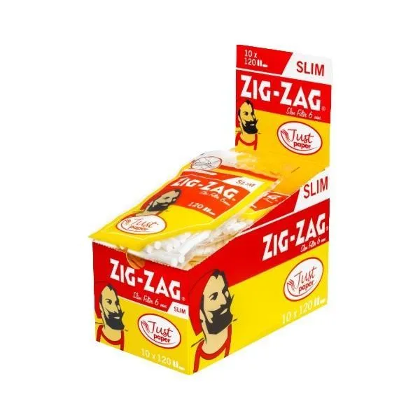 ZIG-ZAG Slim Just Paper Filter 6mm