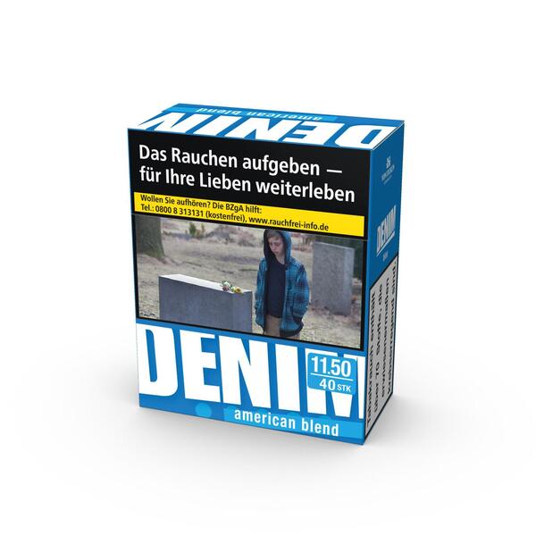 Denim Blue XXXL-Box 4 x 40 Zigaretten