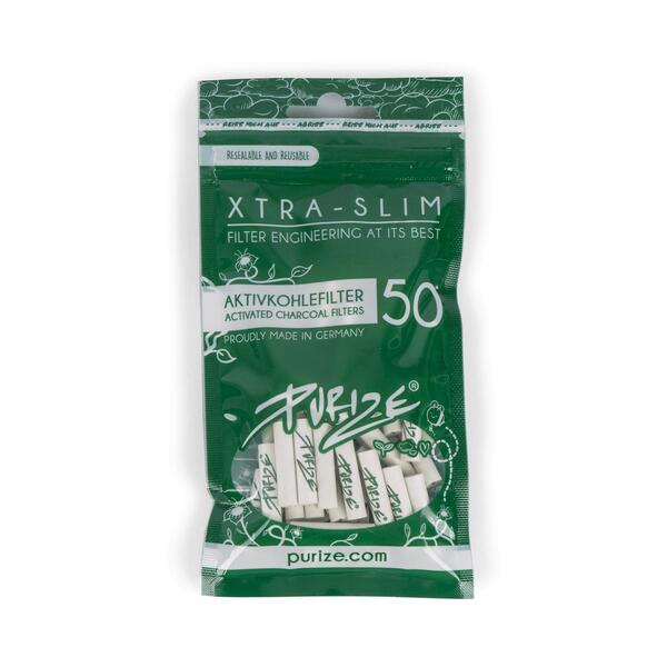 Purize Aktivkohlefilter XTRA Slim 50er weiß Purize Aktivkohlefilter XTRA Slim 50er weiß