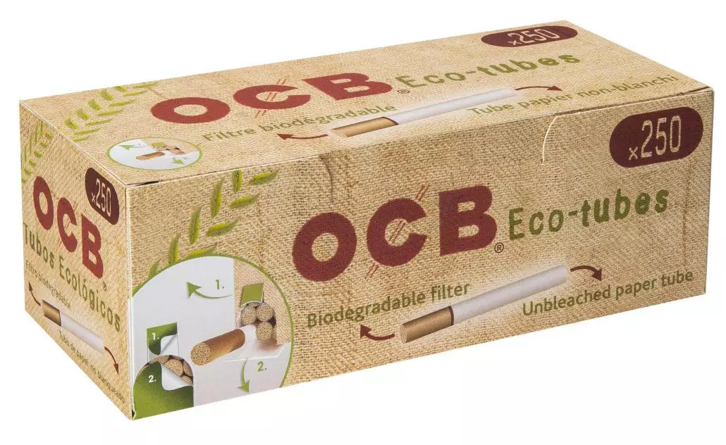 OCB Organic Hülsen 4 x 250 Filterhülsen