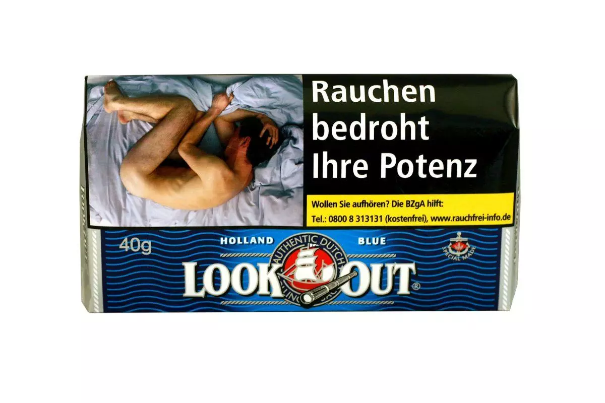 Look Out Blue (Halfzware) 10 x 50g Tabak