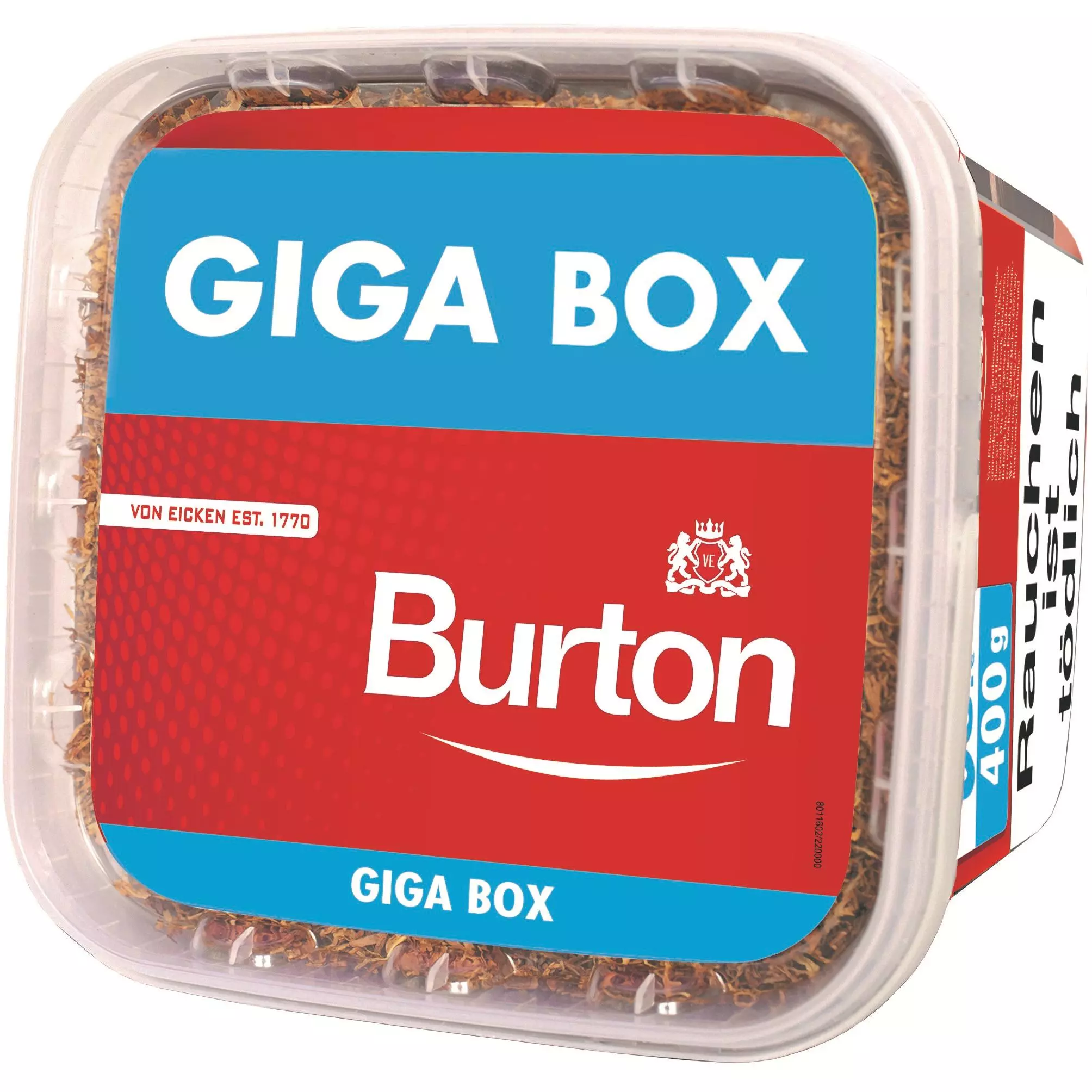 Burton Red Giga Box 1 x 400g Tabak