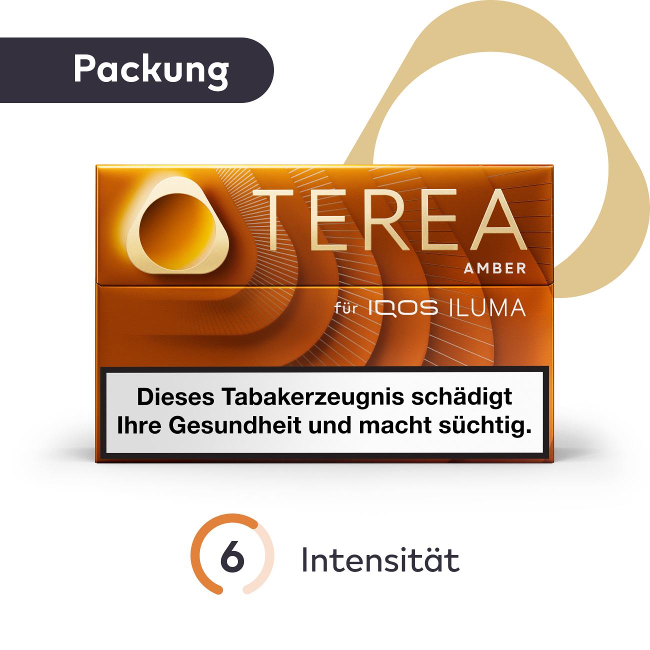 Terea Amber Tabaksticks
