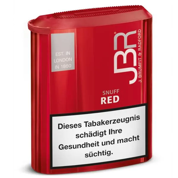 JBR Red Snuff 10 x 10g Dosen