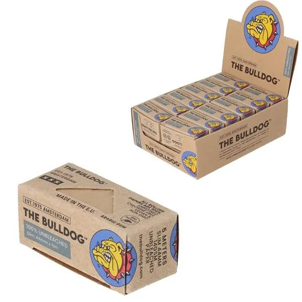 Bulldog Rolls unbleached Slim 1 Stück 44mm x 5m