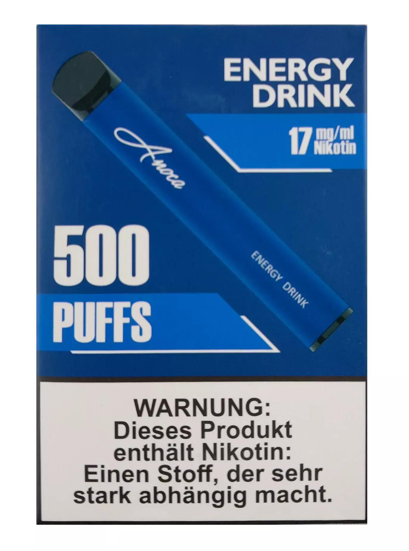 Anoca 500 Energy Drink 17mg/ml Nikotin
