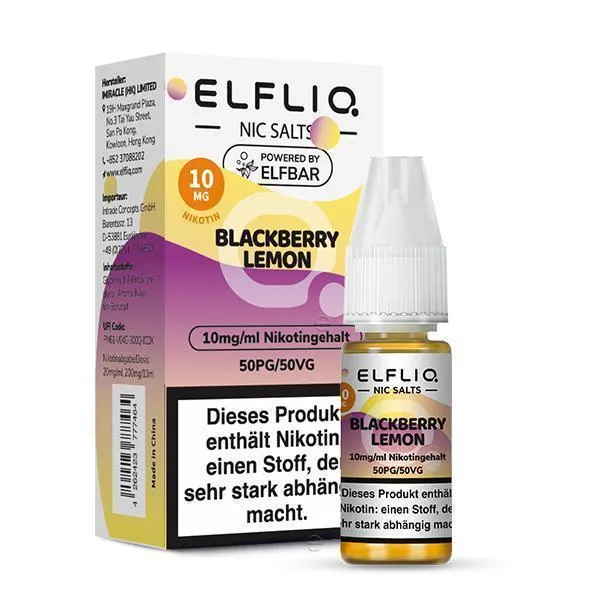 ELFLIQ - Blackberry Lemon 10 mg/ml