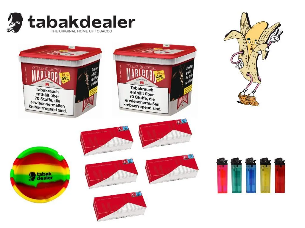 2x Marlboro Crafted Selection Tabak 230g