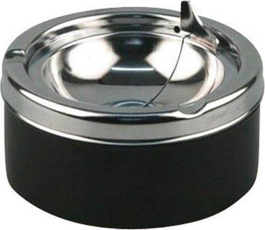 Kippascher Metall chrom/schwarz matt 11cm 1 Stück