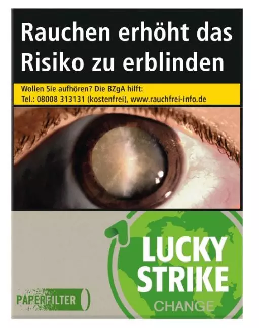 Lucky Strike Change Green Giga 8 x 25 Zigaretten