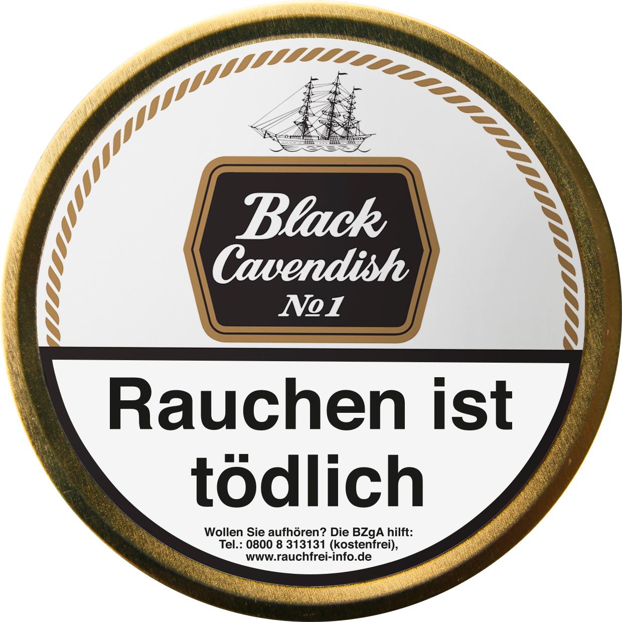 Black Cavendish No.1 Pfeifentabak 1 x 100g Krüll