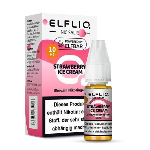ELFLIQ - Strawberry Ice Cream 10 mg/ml ELFLIQ - Strawberry Ice Cream 10 mg/ml