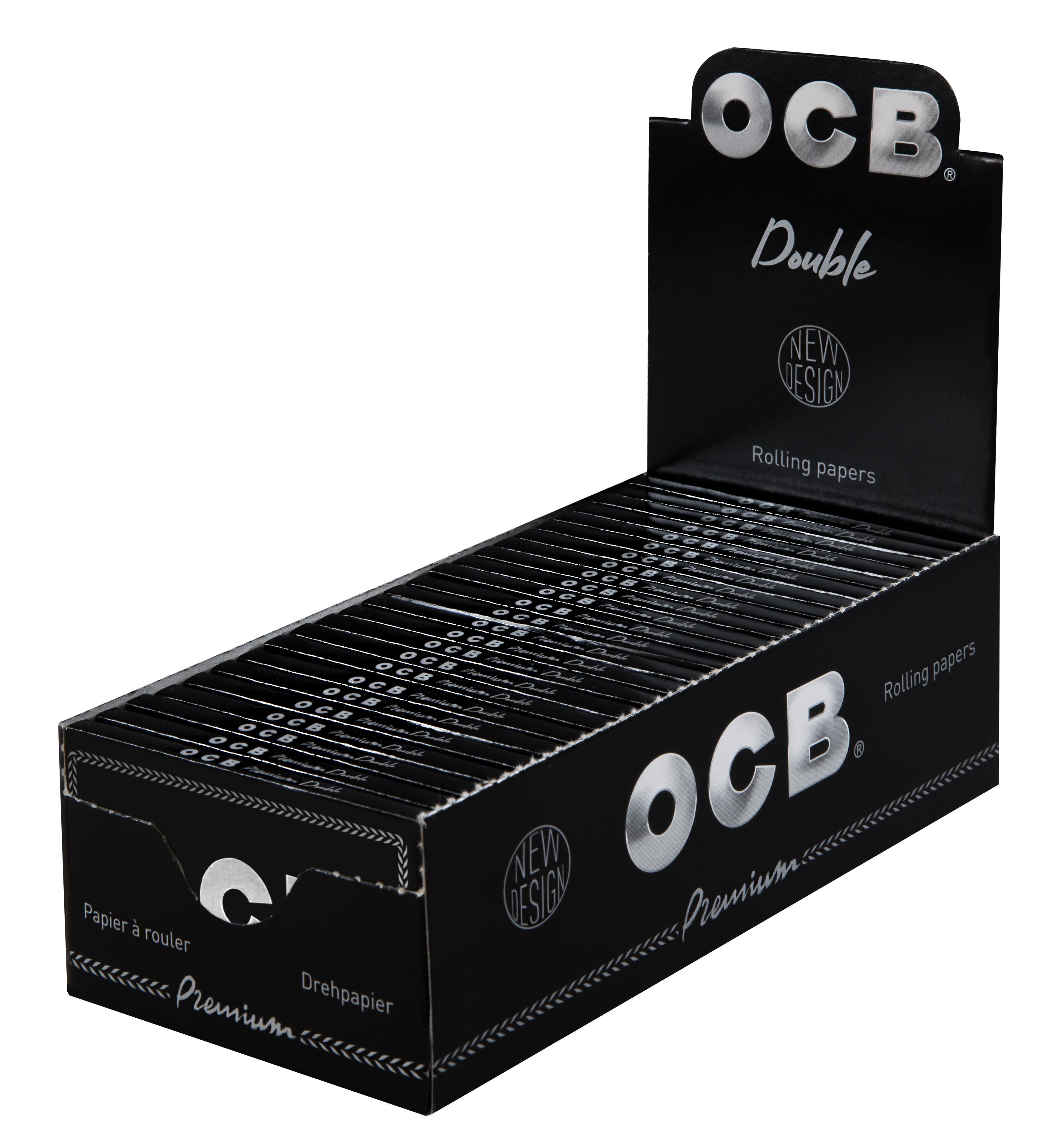 OCB Schwarz Premium Kurz Nr.4 25 x 100 Blättchen