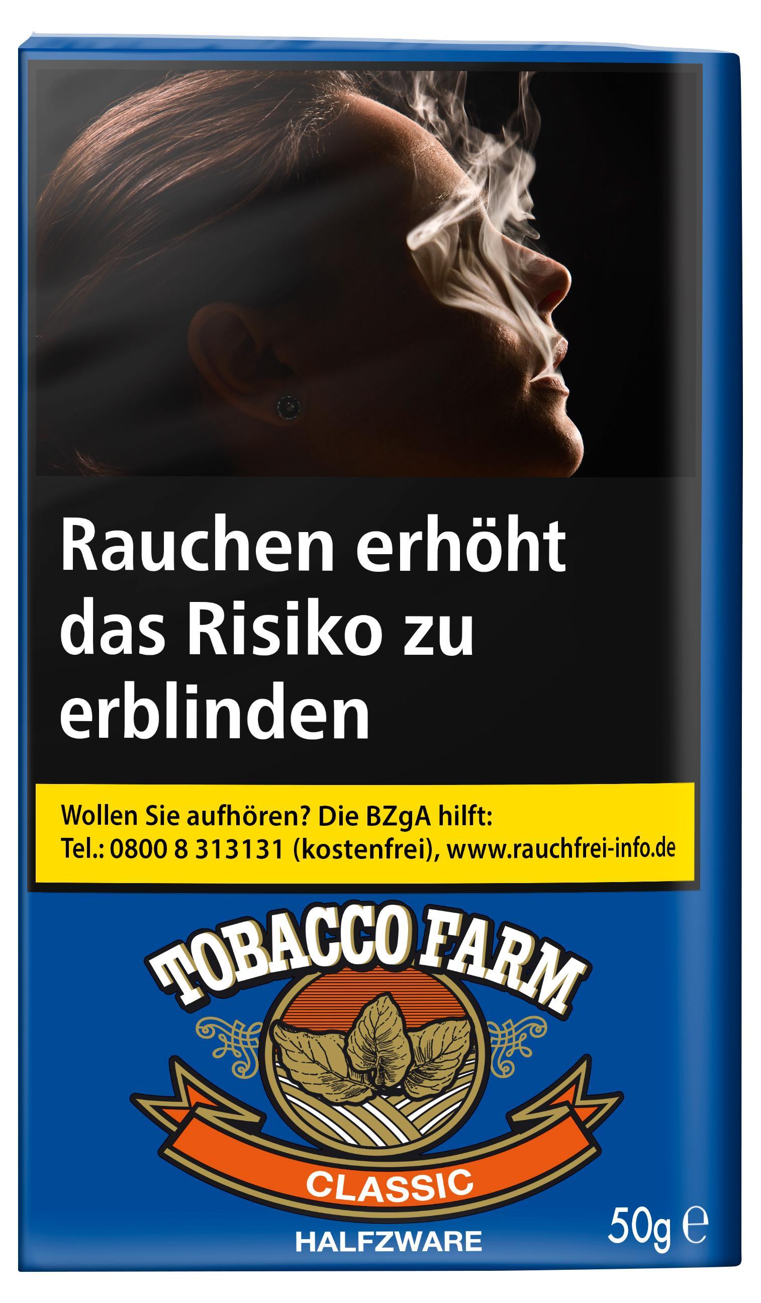 Tobacco Farm Halfzware 10 x 50g Tabak